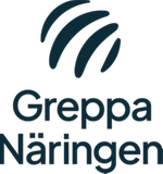 Greppa Näringens logotyp, stående versionen.